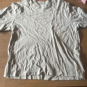 dark green cropped t shirt